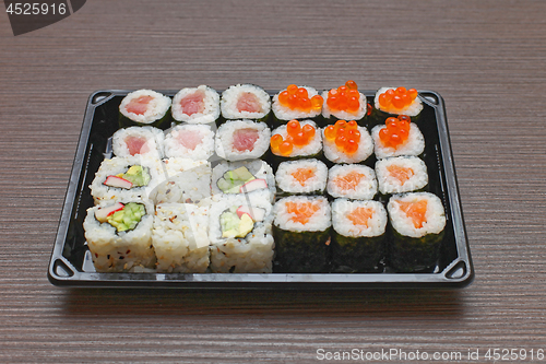 Image of Sushi in Tray