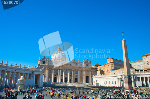 Image of Tourist at St. Peter’s square