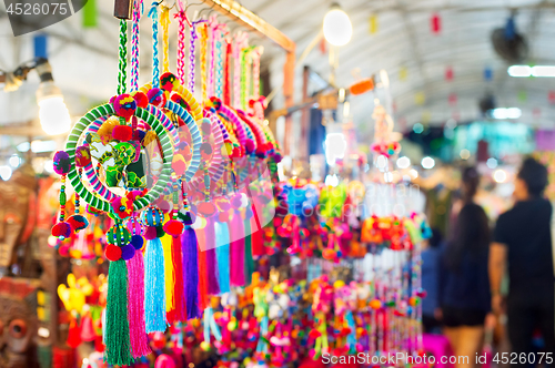 Image of Thai night market goods