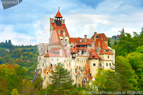 Image of Dracula castle, Romania