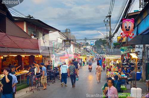 Image of Pai night market, Thailand