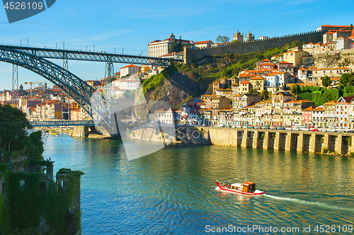 Image of Skyline of beautiful Porto, Portugal