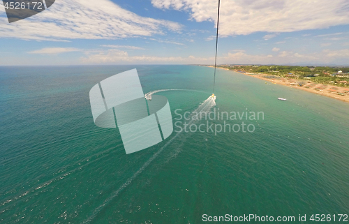 Image of Parasailing view