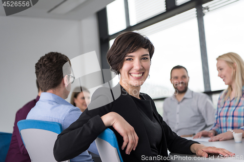 Image of Portrait of successful Businesswoman