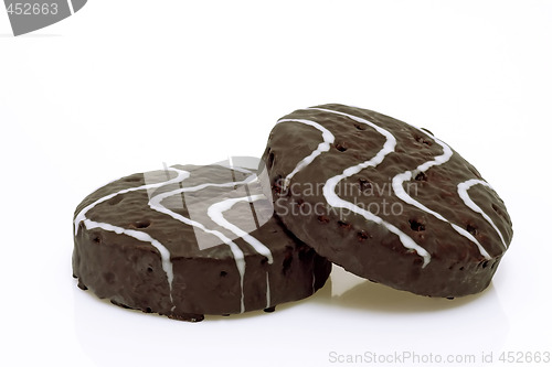 Image of Two chocolate cakes