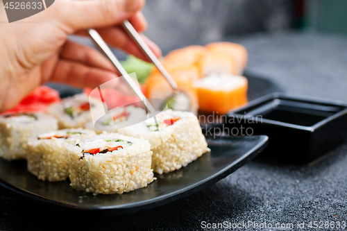 Image of sushi