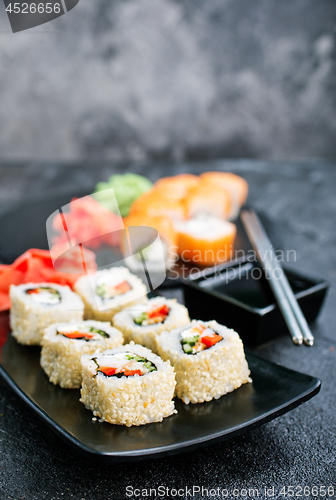 Image of sushi