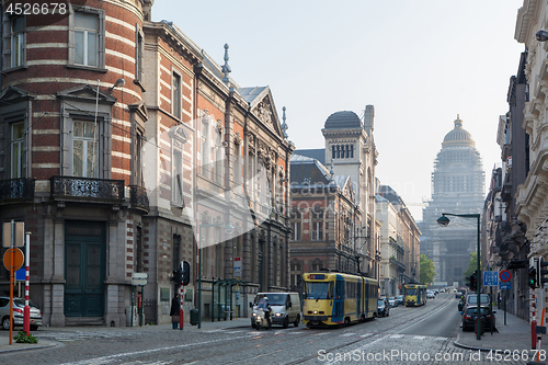 Image of Traffic in the Brussel streets