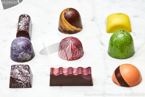 Image of Assorted chocolate candies
