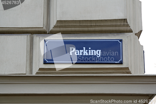 Image of Parking Sign