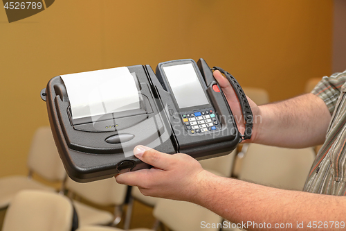 Image of Portable Bar Code Printer