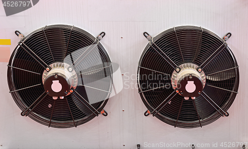Image of Two Cooling Fans