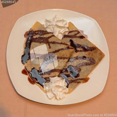 Image of Chocolate Crepes