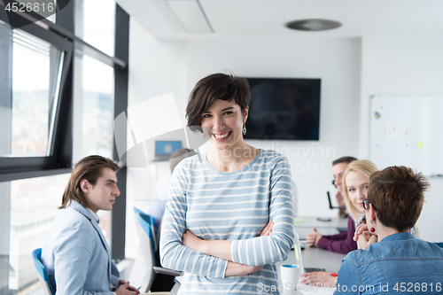 Image of Portrait of successful Businesswoman