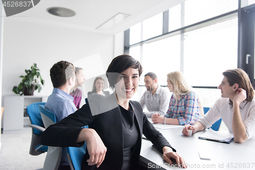 Image of Portrait of successful Businesswoman