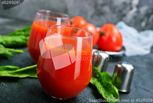 Image of tomato juice