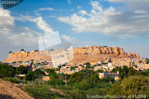 Image of Jaisalmer Fort - one of the largest forts in the world, known as