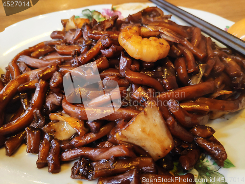 Image of Hokkien Mee noodles in Malaysia style