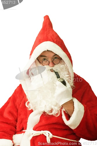 Image of Pipe Smoking Santa