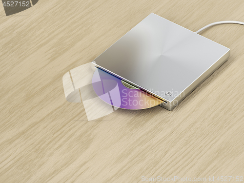 Image of Slot-loading optical disc drive