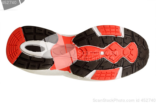 Image of Sole of a sport shoe