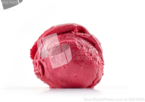 Image of red cherry ice cream 