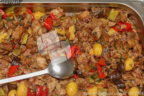 Image of Meat and Mushrooms