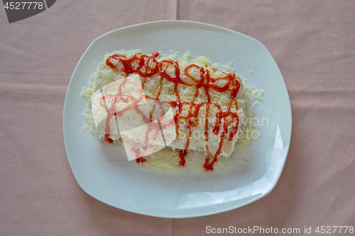 Image of Two Savory Pancakes