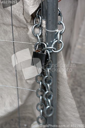 Image of Chained Fence