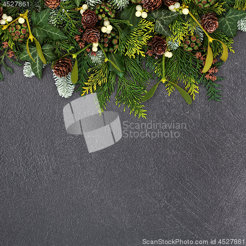 Image of Christmas Background Border