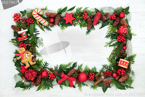 Image of Christmas Background Border