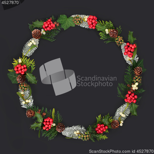 Image of Natural Winter Wreath