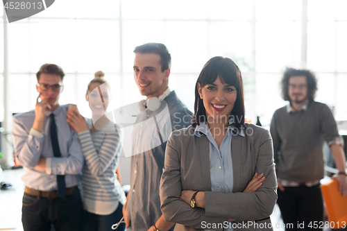 Image of Portrait of successful Businesswoman