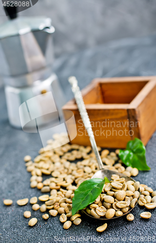 Image of green coffee