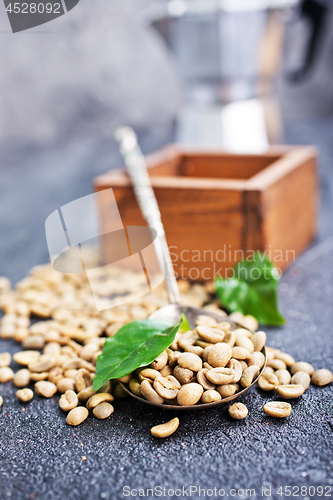 Image of green coffee