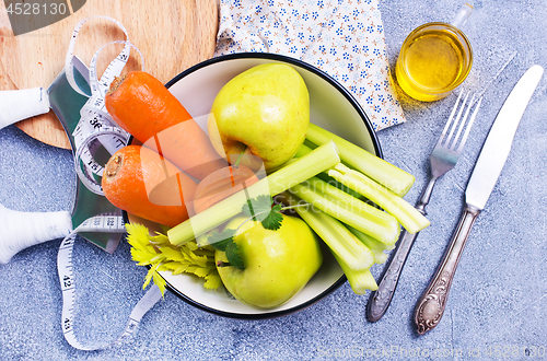 Image of ingredients for salad