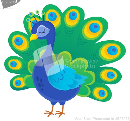 Image of Stylized peacock topic image 1