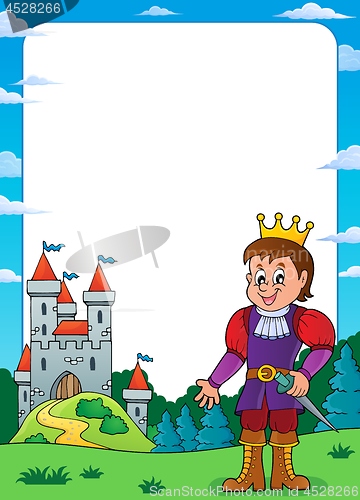 Image of Prince and castle theme frame 3