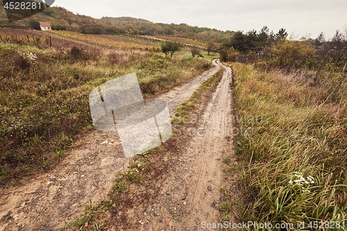 Image of Dirtroad in the countryside