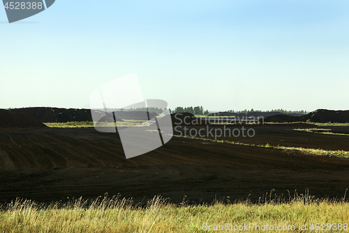 Image of extraction of peat