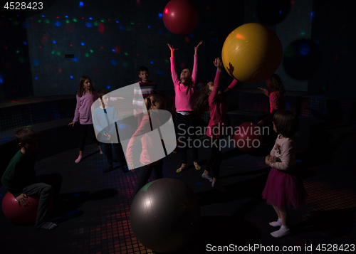 Image of Kids neon disco party