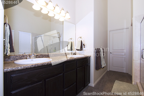 Image of Close up picture of a Bathroom Interior