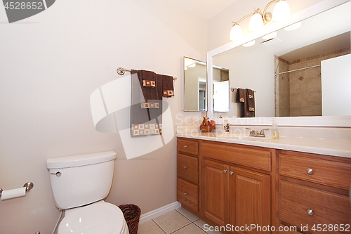 Image of Close up picture of a Bathroom Interior