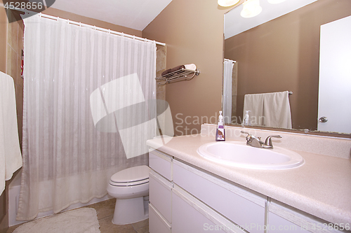 Image of Close up picture of a Bathroom Interior