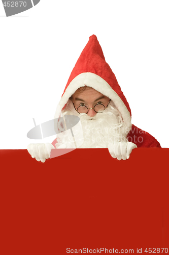 Image of Red Advertising Space