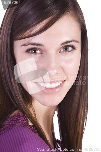 Image of Close up of a Beautiful Girl