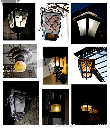 Image of Collection of Street Lanterns