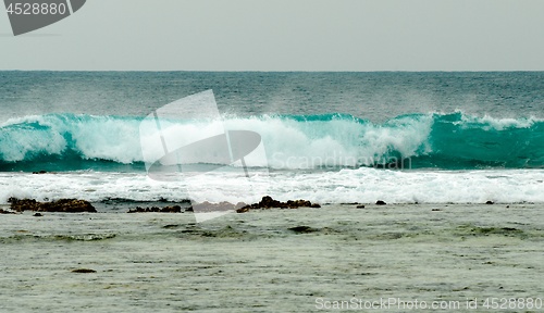 Image of Splashing Ocean Waves