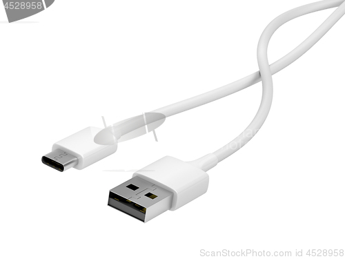 Image of USB-A and USB-c cables