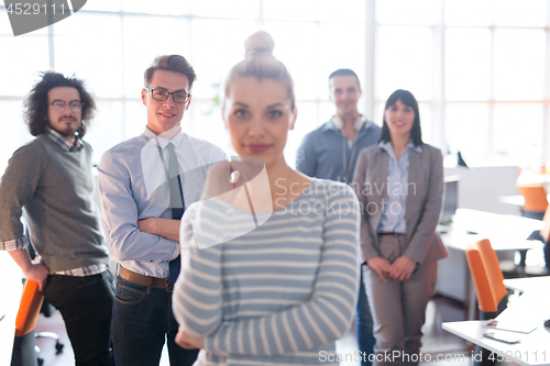 Image of Portrait of successful Businesswoman